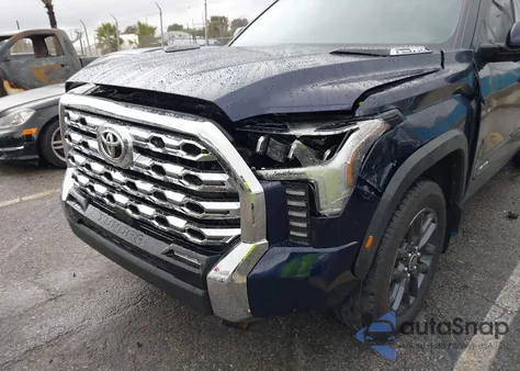 2023 Toyota Tundra Hybrid Platinum z USA, uszkodzony, nr VIN 5TFNC5DBXPX018545